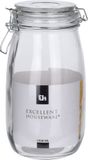 Excellent Houseware Keuken Voedsel Opslagpotten - 1500 ML - Glas - Transparant