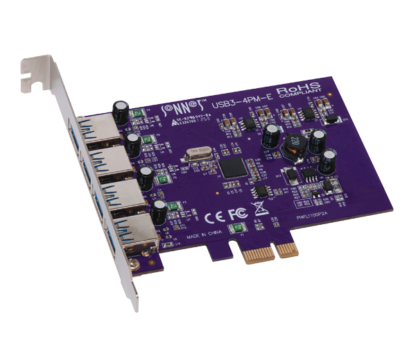 SONNET TECHNOLOGIES USB3-4PM-E USB 3.1 Gen 1 Ports Quantity: 4