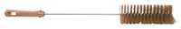 Maya Professional Tools 10759-12 buisborstel middelharde borstelharen, FBK/levensmiddelhygiëne, 60 mm x 150 mm x 500 mm, bruin
