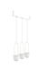 Umbra 1011748-524 Plantebak - Blanc - 106,68 cm