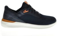 Skechers Lattimore Basketbal voor heren, synthetisch mesh, marineblauw, 41 EU