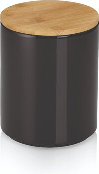 Kela Cady Voorraadpot - 1.7 L - Keramiek - Zwart