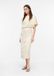 Comma Jurk lichtbeige
