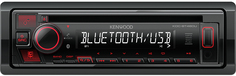 Kenwood KDC-BT460U - Radio-CD Speler - Bluetooth - Rood