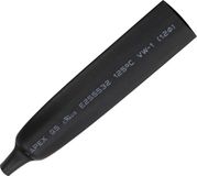 Tru Components 1572143 Krimpkous zonder lijm Zwart 12 mm 6 mm Krimpverhouding:2:1 5.00 m