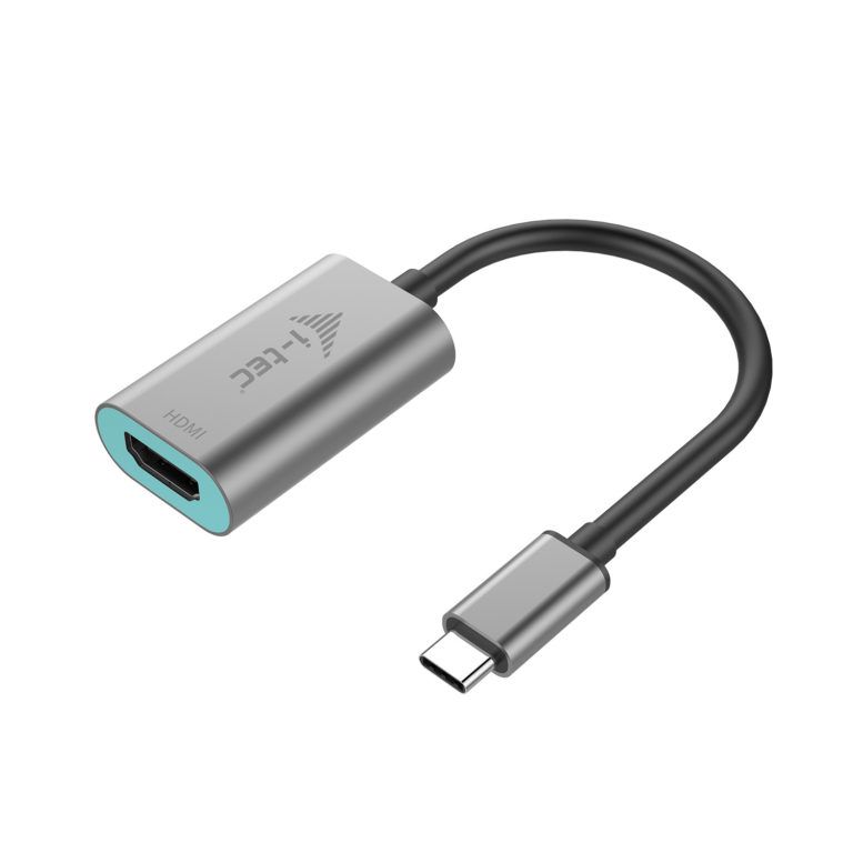 i-Tec Metal C31METALHDMI60HZ - Adapter - Grijs, Turkoois