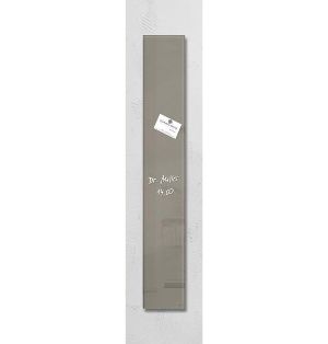 Sigel Artverum Glasbord - Magnetisch - Grijs - 120x15mm