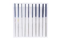 Laser 8645 Micro Ronde Diamant Gecoat Vijl Set 12st