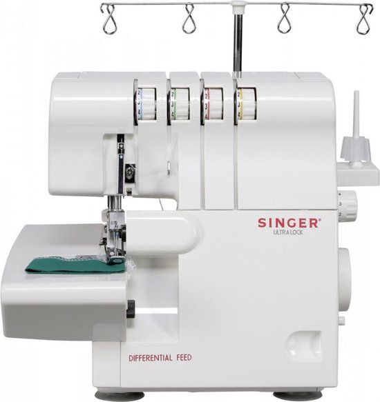 Singer 14SH654 overlock naaimachine Wit