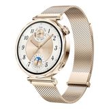 HUAWEI WATCH GT 5 41mm Smartwatch, Modern design, Ultieme hardloop- en fietservaring, Toonaangevend in gezondheid, Maximale batterijduur van 7 dagen, Compatibel met iOS en Android, Goud