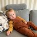 Reborn-pop, jongen, 71 cm, met blond haar en stoffen lichaam