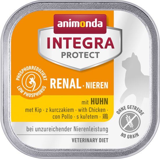 Animonda Integra Protect Cat Nieren - Kip - 16 x 100 g