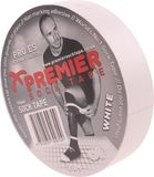 Premier Socktape Voetbalsokken Sokophouders Voetbal Tape Sokkentape Kousentape 33m x 19mm Wit