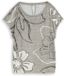 Tom Tailor - T-shirt à imprimé floral - Taille XL - Silver Olive