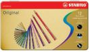 STABILO Crayons de couleur 8773 Original 12 Assorti | 5 Pièces