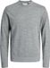 JACK&JONES JPRBLAMERINO KNIT CREW NECK SN Heren Gebreide Truien L Medium Grey Melange