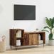 Maison Exclusive - Meuble TV : 100 x 35 x 55 cm, fabriqué en bois recyclé et panneaux de fibres de bois