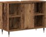 vidaXL Badkamerkast Oud Hout 80 x 33 x 60 cm