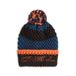 O'Neill Bonnet pompons - bleu foncé/noir/orange