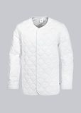 BP 1684 665 unisex gewatteerde jas gemaakt van duurzaam gemengd weefsel wit, maat 2XL