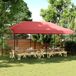 vidaXL Partytent Bordeauxrood 580x292x315 cm