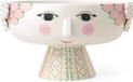 Eva Bjorn Wiinblad Eva bowl op voet H14.5cm D24cm soft pink