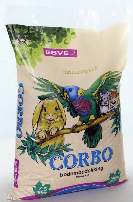 ESVE Corbo Fijn - Knaagdier - Bodembedekking - 7,5 ltr