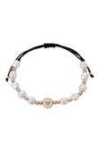 Gaya Bracelet 14 karaat goud wit staal 26 cm