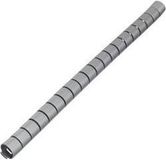 Tru Components 1593718 TC-KL15SLZ-50M203 Kabelslang 25 mm (max) Zilver 20 m