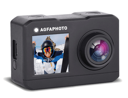 AgfaPhoto Action Cam - 16MP 2K Ultra HD CMOS WiFi Action Camera - Black