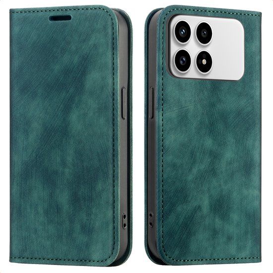 imoshion Slim Bookcase voor de Xiaomi Poco F8 Pro - Groen