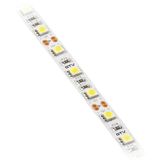 GTV Flash 5050 Ledstrip, 5 m rol, met 300 leds, dimbaar, alle 5 cm deelbaar, 12 V, 72 W (14,4 Wm), 10 mm breed, neutraal wit, 4000 K, voor meubeldecoratie