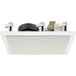 Monacor ESP-22/WS PA-inbouwluidspreker 20 W 100 V Blanc 1 pièce(s)