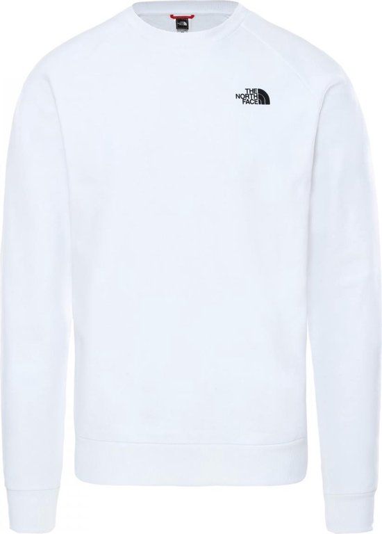 The North Face Raglan Redbox Crew Sweater - White - Men's L - Spring/Summer