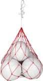 Avento Schreuders Sport International Ballennet voor 5 ballen - Rood/Wit