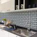 Ambiance Sticker Zelfklevende tegelmuurstickers voor keuken en badkamer - 60 tegelstickers, Azulejos Emerenciao-stijl - 60 stickers, 15x15 cm