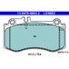 ATE Kit de plaquettes de frein, frein à disque 13.0470-4863.2 Mercedes-benz