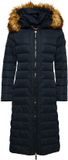 Superdry Lange Arctic Pufferjas Dames Navy