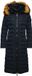 Superdry Lange Arctic Pufferjas Dames Navy