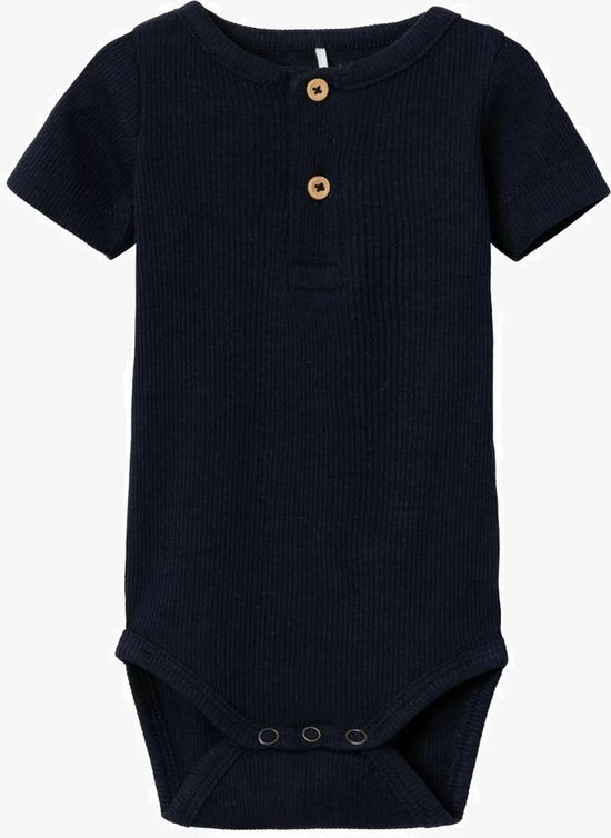 Name It Romper Kab Button Korte Mouw Dark Sapphire