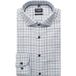 OLYMP Luxor Modern Fit Chemise bleu, Carreaux