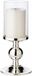 Edzard Bougeoir - Lanterne Babou pour bougies coniques - 28 cm - Argenté