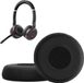 kwmobile 2x coussinets d'oreille pour Jabra Evolve 75