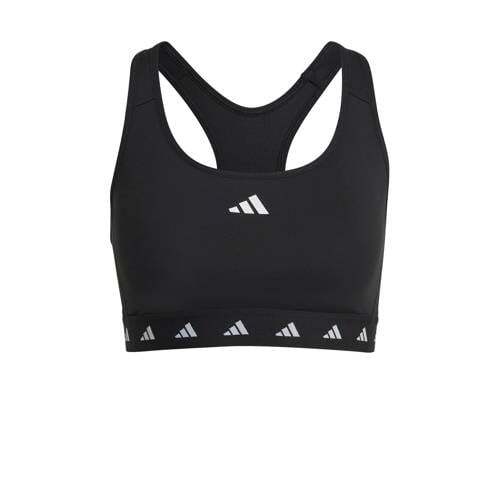 adidas adidas Performance level 3 sportbh zwart