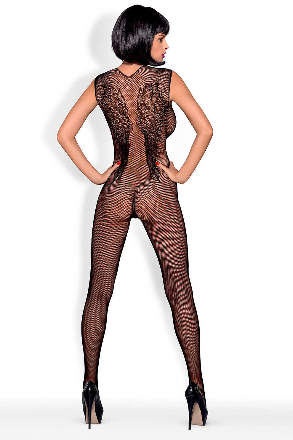 Obsessive Open Kruis Catsuit