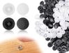 Dailygoods Schroefafdekking 100 pièces - Bouchons en plastique - Capuchons décoratifs - Vis cruciformes - Réparations de meubles - Diamètre 12 mm - Bouchon à vis
