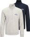 JACK&JONES JJBRANDON SWEAT HALF ZIP 2PK MP Heren S Wit Melange Polyester/Katoen