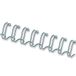 Fellowes draadruggen, doos van 100 stuks, 6 mm, zilver