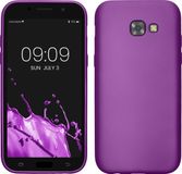kwmobile telefoonhoesje geschikt voor Samsung Galaxy A5 (2017) - Hoesje voor smartphone - Back cover in metallic paars