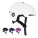 ATTABO Skatehelm en scooterhelm, maat M, skaterhelm, fietshelm, MTB-helm met harde schaal van ABS-kunststof, verstelbare skateboardhelm voor fiets, scooter, inline skate-helm, heren en dames